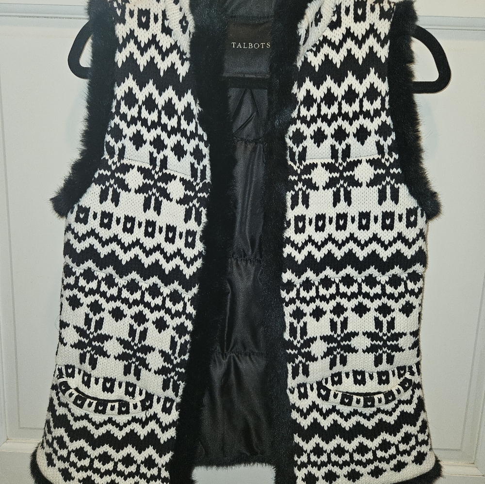 Talbots sweater vest